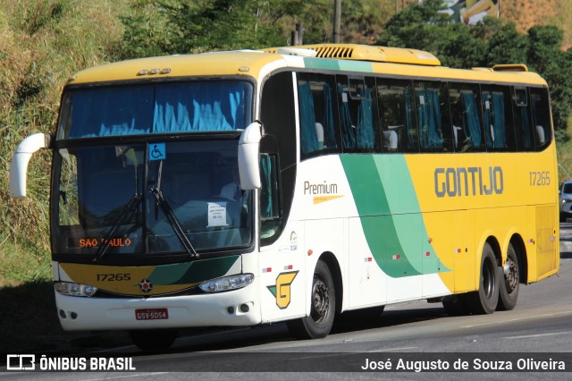 Empresa Gontijo de Transportes 17265 na cidade de Piraí, Rio de Janeiro, Brasil, por José Augusto de Souza Oliveira. ID da foto: 12075087.