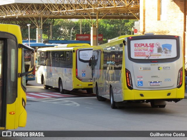 City Transporte Urbano Intermodal Sorocaba 2725 na cidade de Sorocaba, São Paulo, Brasil, por Guilherme Costa. ID da foto: 12073827.