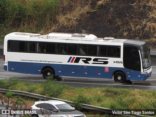RS Transportes 1455 na cidade de Salvador, Bahia, Brasil, por Victor São Tiago Santos. ID da foto: 12074818.