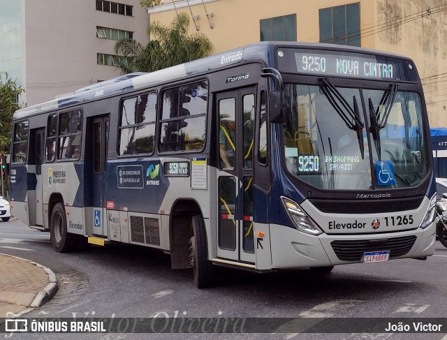 Milênio Transportes 11265 na cidade de Belo Horizonte, Minas Gerais, Brasil, por João Victor. ID da foto: 12073636.