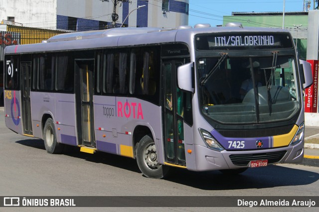 Rota Transportes Rodoviários 7425 na cidade de Itabuna, Bahia, Brasil, por Diego Almeida Araujo. ID da foto: 12074152.