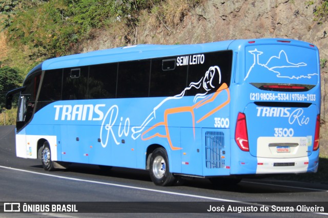 TransRio 3500 na cidade de Piraí, Rio de Janeiro, Brasil, por José Augusto de Souza Oliveira. ID da foto: 12074976.