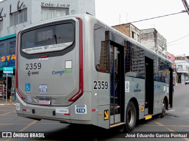 Expresso CampiBus 2359 na cidade de Campinas, São Paulo, Brasil, por José Eduardo Garcia Pontual. ID da foto: 12076472.