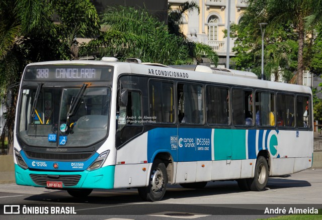Transportes Campo Grande D53569 na cidade de Rio de Janeiro, Rio de Janeiro, Brasil, por André Almeida. ID da foto: 12076048.