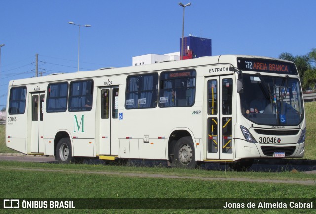 Reunidas Transportes Coletivos 30046 na cidade de Fazenda Rio Grande, Paraná, Brasil, por Jonas de Almeida Cabral. ID da foto: 12077776.
