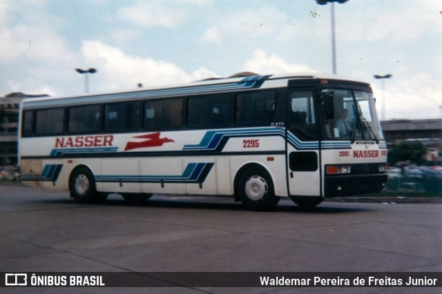 Viação Nasser 2295 na cidade de São Paulo, São Paulo, Brasil, por Waldemar Pereira de Freitas Junior. ID da foto: 12077733.