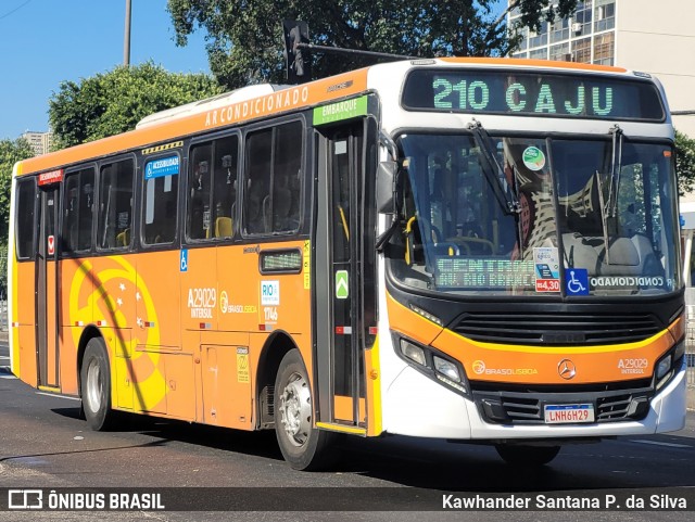 Empresa de Transportes Braso Lisboa A29029 na cidade de Rio de Janeiro, Rio de Janeiro, Brasil, por Kawhander Santana P. da Silva. ID da foto: 12075844.