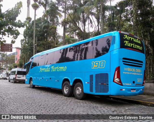 Arruda Tur Turismo 190 na cidade de Petrópolis, Rio de Janeiro, Brasil, por Gustavo Esteves Saurine. ID da foto: 12076822.