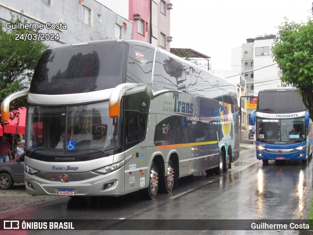 TransBasso Transporte e Turismo 028 na cidade de Aparecida, São Paulo, Brasil, por Guilherme Costa. ID da foto: 12078453.