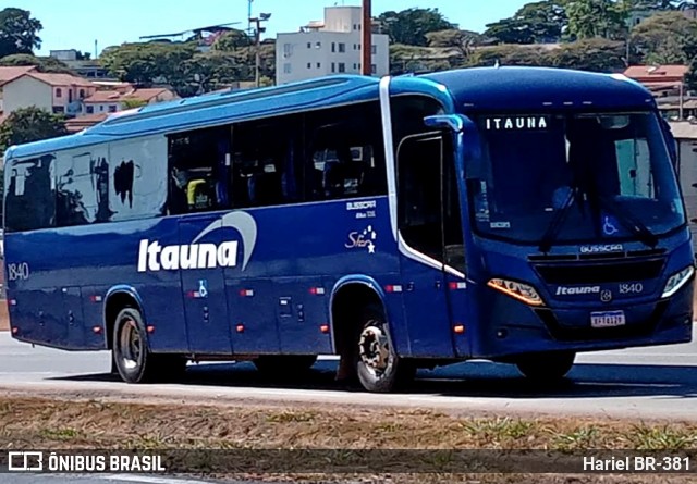 Viação Itaúna 1840 na cidade de Betim, Minas Gerais, Brasil, por Hariel BR-381. ID da foto: 12077410.