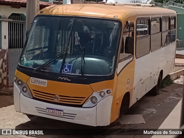 Ônibus Particulares 0I14 na cidade de Luziânia, Goiás, Brasil, por Matheus de Souza. ID da foto: 12078510.