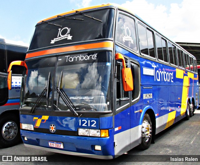 Transportadora Turística Tamboré 1212 na cidade de Juiz de Fora, Minas Gerais, Brasil, por Isaias Ralen. ID da foto: 12078402.