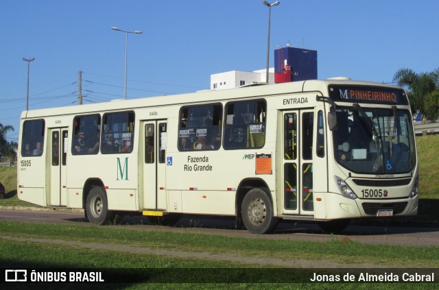 Leblon Transporte de Passageiros 15005 na cidade de Fazenda Rio Grande, Paraná, Brasil, por Jonas de Almeida Cabral. ID da foto: 12077577.