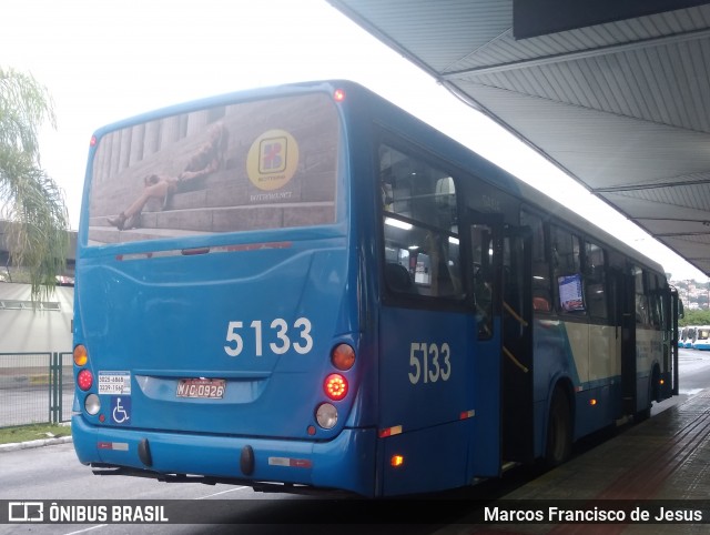 Insular Transportes Coletivos 5133 na cidade de Florianópolis, Santa Catarina, Brasil, por Marcos Francisco de Jesus. ID da foto: 12076015.