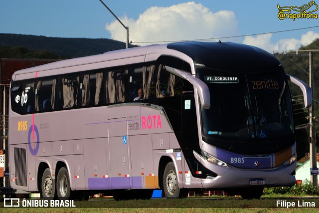 Rota Transportes Rodoviários 8985 na cidade de Manoel Vitorino, Bahia, Brasil, por Filipe Lima. ID da foto: 12078742.