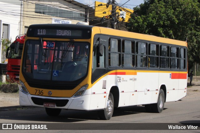 Empresa Metropolitana 736 na cidade de Jaboatão dos Guararapes, Pernambuco, Brasil, por Wallace Vitor. ID da foto: 12076181.