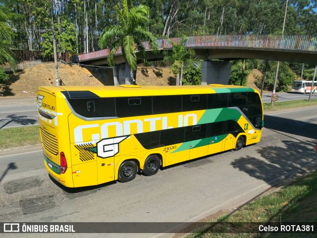 Empresa Gontijo de Transportes 23020 na cidade de Ipatinga, Minas Gerais, Brasil, por Celso ROTA381. ID da foto: 12077550.