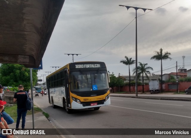 Via Metro - Auto Viação Metropolitana 0211525 na cidade de Maracanaú, Ceará, Brasil, por Marcos Vinícius. ID da foto: 12078684.