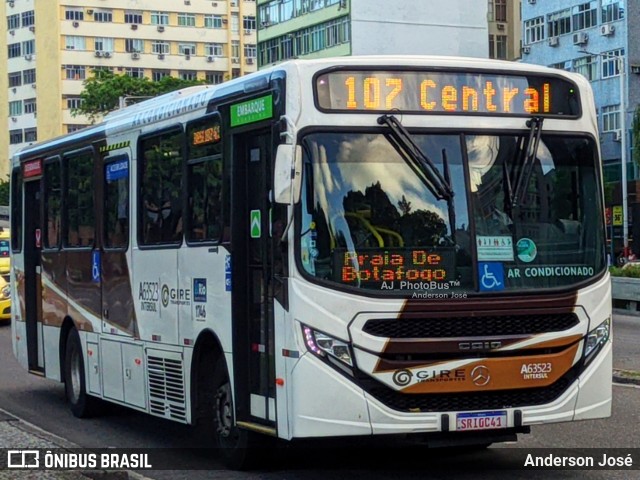 Erig Transportes > Gire Transportes A63523 na cidade de Rio de Janeiro, Rio de Janeiro, Brasil, por Anderson José. ID da foto: 12077391.