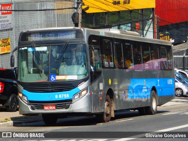 Transwolff Transportes e Turismo 6 6755 na cidade de São Paulo, São Paulo, Brasil, por Giovane Gonçalves. ID da foto: 12076201.