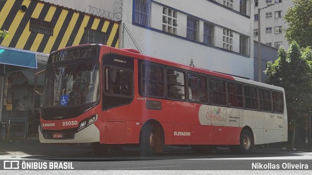 Santa Fé Transportes 95050 na cidade de Belo Horizonte, Minas Gerais, Brasil, por Nikollas Oliveira. ID da foto: 12077976.