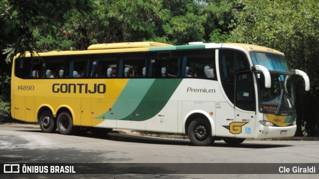 Empresa Gontijo de Transportes 14890 na cidade de São Paulo, São Paulo, Brasil, por Cle Giraldi. ID da foto: 12078466.