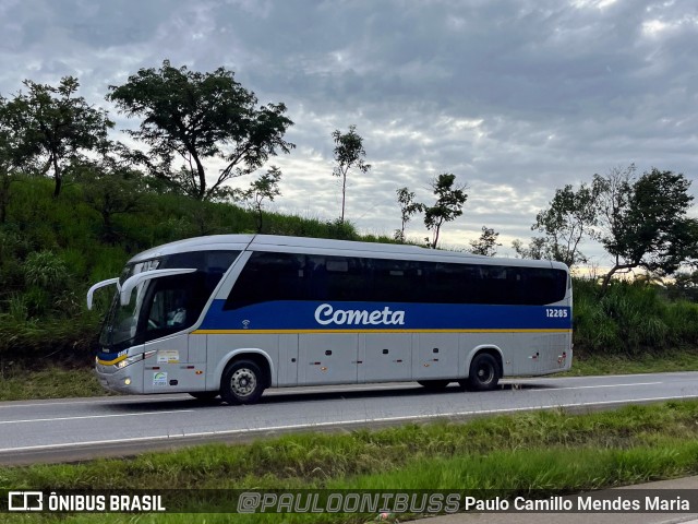 Viação Cometa 12285 na cidade de Esmeraldas, Minas Gerais, Brasil, por Paulo Camillo Mendes Maria. ID da foto: 12075882.