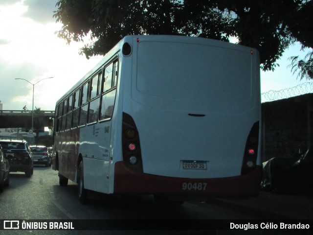 Companhia Coordenadas de Transportes 90487 na cidade de Belo Horizonte, Minas Gerais, Brasil, por Douglas Célio Brandao. ID da foto: 12077195.