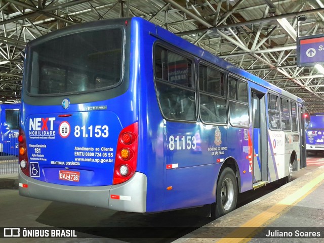 Next Mobilidade - ABC Sistema de Transporte 81.153 na cidade de Santo André, São Paulo, Brasil, por Juliano Soares. ID da foto: 12076207.