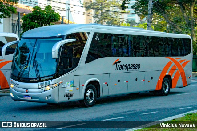 Transpasso Fretamentos e Turismo 14000 na cidade de São José dos Campos, São Paulo, Brasil, por Vinicius Novaes. ID da foto: 12078073.