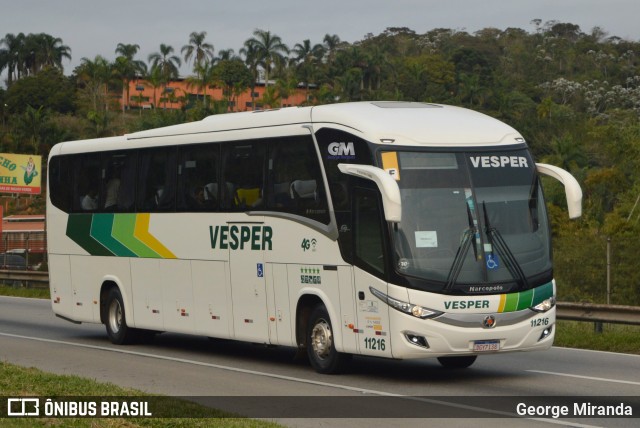 Vesper Transportes 11216 na cidade de Santa Isabel, São Paulo, Brasil, por George Miranda. ID da foto: 12078516.