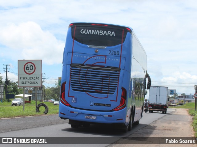 Expresso Guanabara 2280 na cidade de Benevides, Pará, Brasil, por Fabio Soares. ID da foto: 12076618.