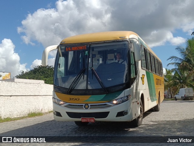 Empresa Gontijo de Transportes 3190 na cidade de Eunápolis, Bahia, Brasil, por Juan Victor. ID da foto: 12078810.