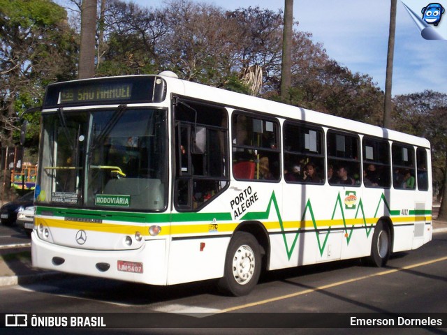 Empresa Gazômetro de Transportes 4002 na cidade de Porto Alegre, Rio Grande do Sul, Brasil, por Emerson Dorneles. ID da foto: 12076498.