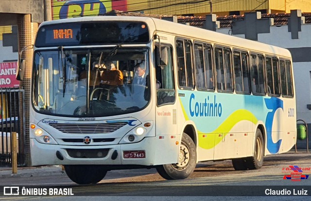 Empresa de Transportes Coutinho 6000 na cidade de Três Corações, Minas Gerais, Brasil, por Claudio Luiz. ID da foto: 12077773.