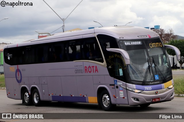 Rota Transportes Rodoviários 7935 na cidade de Manoel Vitorino, Bahia, Brasil, por Filipe Lima. ID da foto: 12078711.