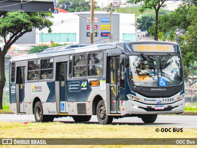 Pampulha Transportes > Plena Transportes 11334 na cidade de Belo Horizonte, Minas Gerais, Brasil, por ODC Bus. ID da foto: 12076035.