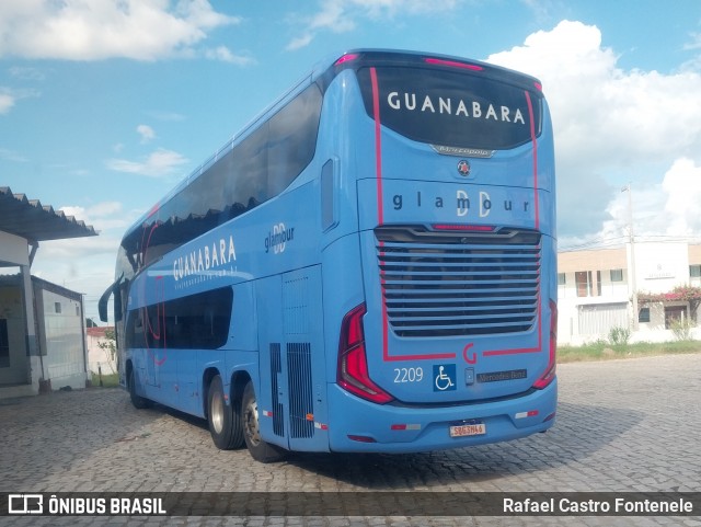 Expresso Guanabara 2209 na cidade de Assu, Rio Grande do Norte, Brasil, por Rafael Castro Fontenele. ID da foto: 12077366.