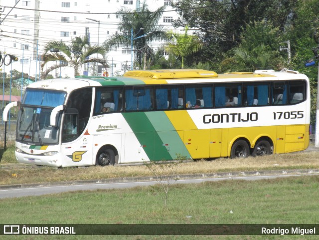 Empresa Gontijo de Transportes 17055 na cidade de Resende, Rio de Janeiro, Brasil, por Rodrigo Miguel. ID da foto: 12077749.