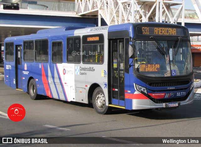 Transportes Capellini 32.771 na cidade de Americana, São Paulo, Brasil, por Wellington Lima. ID da foto: 12075795.