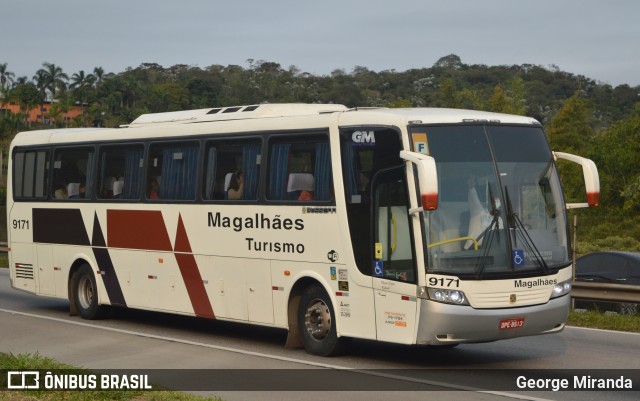 Magalhães Turismo 9171 na cidade de Santa Isabel, São Paulo, Brasil, por George Miranda. ID da foto: 12078442.