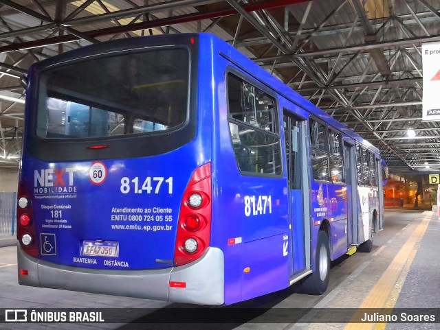 Next Mobilidade - ABC Sistema de Transporte 81.471 na cidade de Santo André, São Paulo, Brasil, por Juliano Soares. ID da foto: 12076211.