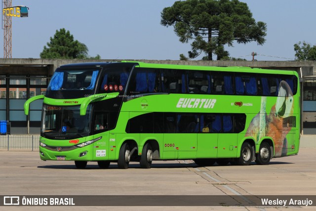 Eucatur - Empresa União Cascavel de Transportes e Turismo 5700 na cidade de Curitiba, Paraná, Brasil, por Wesley Araujo. ID da foto: 12078580.