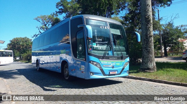 UTIL - União Transporte Interestadual de Luxo 9011 na cidade de Valença, Rio de Janeiro, Brasil, por Raquel Gontijo. ID da foto: 12076064.