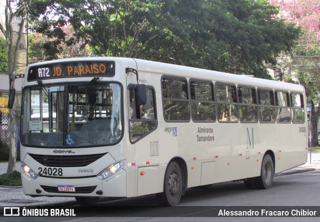 Viação Antonina 24028 na cidade de Curitiba, Paraná, Brasil, por Alessandro Fracaro Chibior. ID da foto: 12076452.
