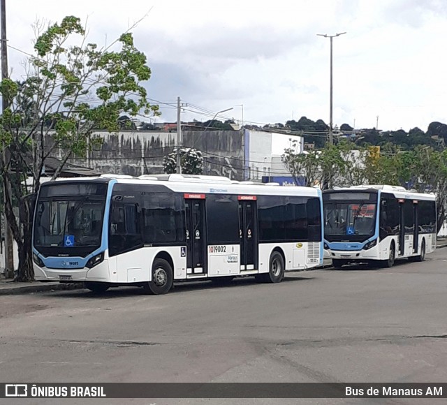 Vega Manaus Transporte 1019002 na cidade de Manaus, Amazonas, Brasil, por Bus de Manaus AM. ID da foto: 12078011.
