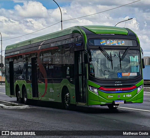 Himalaia Transportes > Ambiental Transportes Urbanos 4 1104 na cidade de São Paulo, São Paulo, Brasil, por Matheus Costa. ID da foto: 12076888.