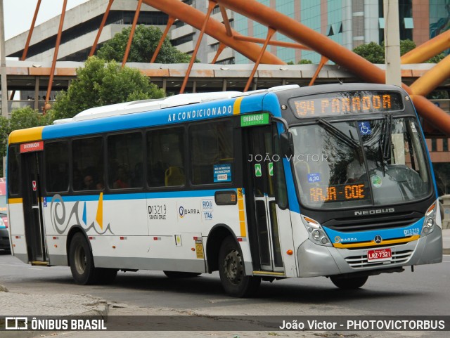Transportes Barra D13219 na cidade de Rio de Janeiro, Rio de Janeiro, Brasil, por João Victor - PHOTOVICTORBUS. ID da foto: 12077175.