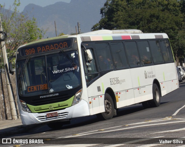 Viação Pavunense B32586 na cidade de Rio de Janeiro, Rio de Janeiro, Brasil, por Valter Silva. ID da foto: 12077051.
