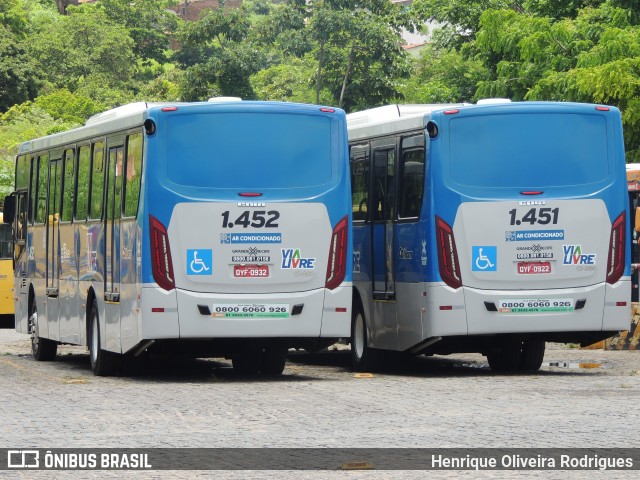 Itamaracá Transportes 1.452 na cidade de Abreu e Lima, Pernambuco, Brasil, por Henrique Oliveira Rodrigues. ID da foto: 12075816.
